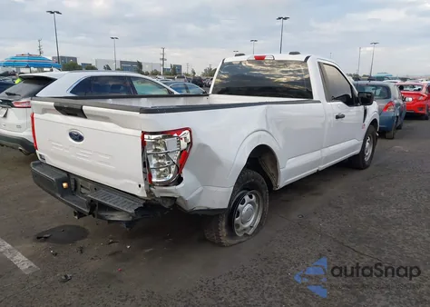 2021 Ford F-150 Xl из США, поврежденный, VIN 1FTMF1CB7MKE25390